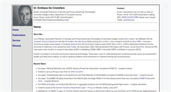 Desktop Screenshot of emilianodc.com